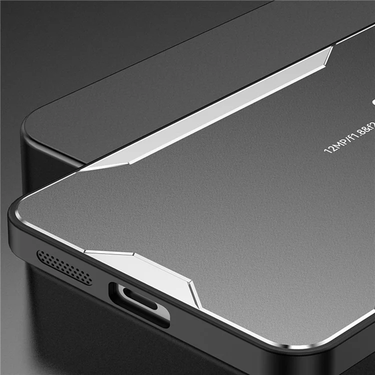 Pour Samsung Galaxy S24 FE Téléphone fe Aluminium Alloy + Tpu + pc Back Cover - Bleu