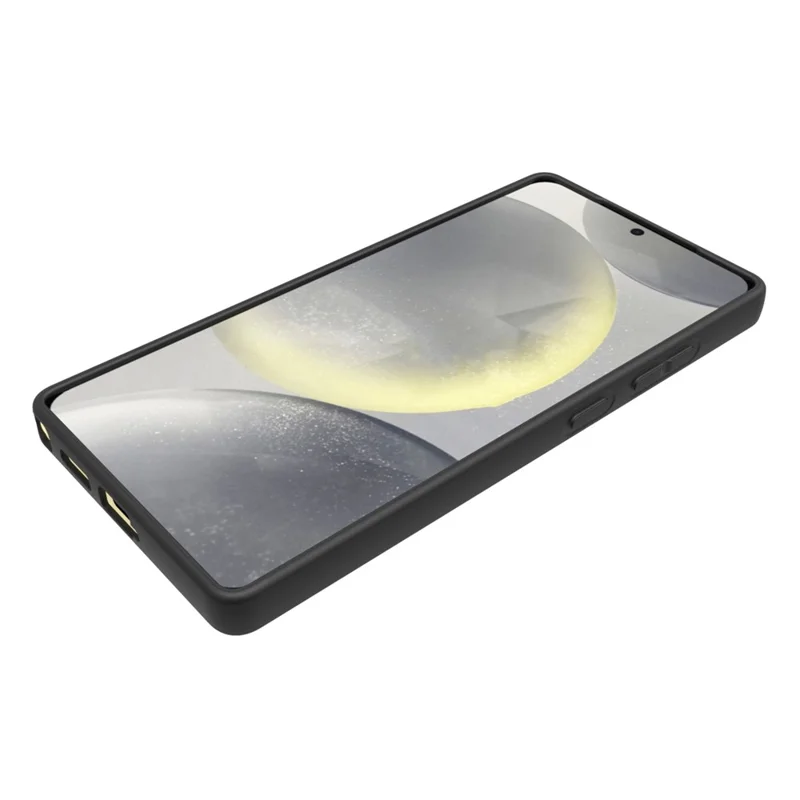 10Pcs / Pack For Samsung Galaxy S25 Ultra Case Anti-Fingerprint Soft TPU Protective Cover - Black