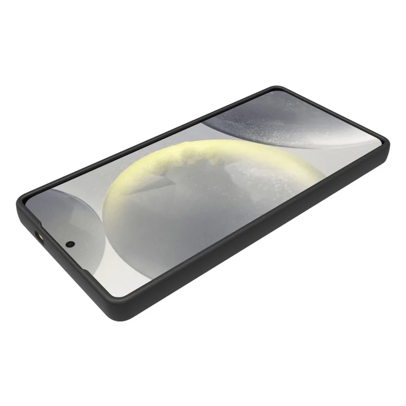 10Pcs / Pack For Samsung Galaxy S25 Ultra Case Anti-Fingerprint Soft TPU Protective Cover - Black