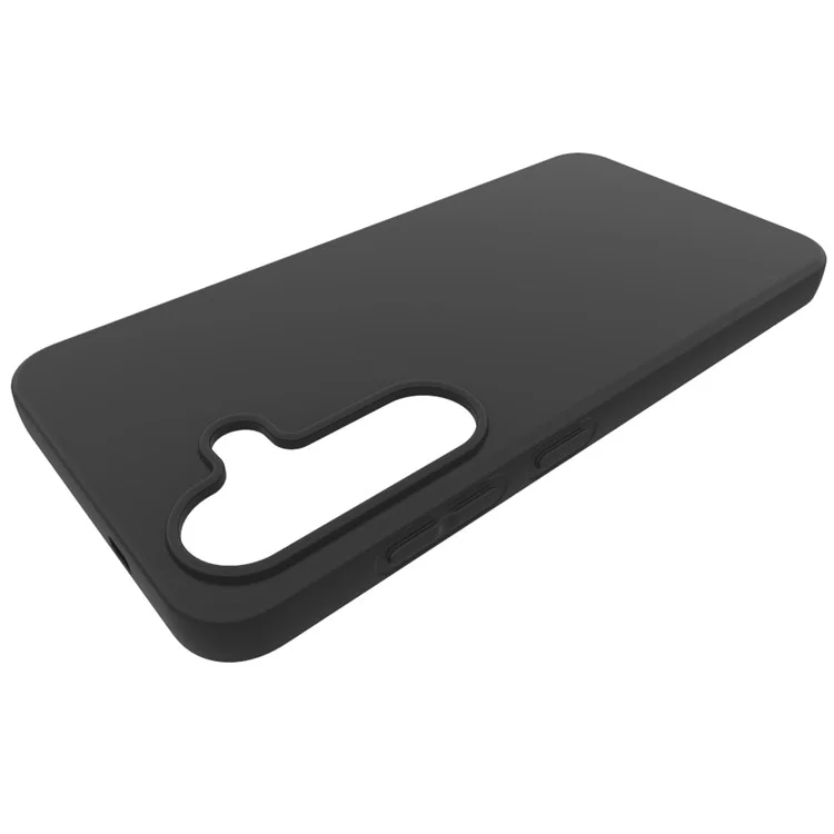 10pcs / Pack Für Samsung Galaxy S25 Hülle Anti-fingerabdruck Weiche Tpu-schutzabdeckung - Schwarz