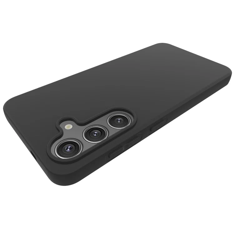 10pcs / Pack Für Samsung Galaxy S25 Hülle Anti-fingerabdruck Weiche Tpu-schutzabdeckung - Schwarz