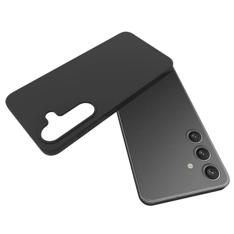10pcs / Pack Für Samsung Galaxy S25 Hülle Anti-fingerabdruck Weiche Tpu-schutzabdeckung - Schwarz