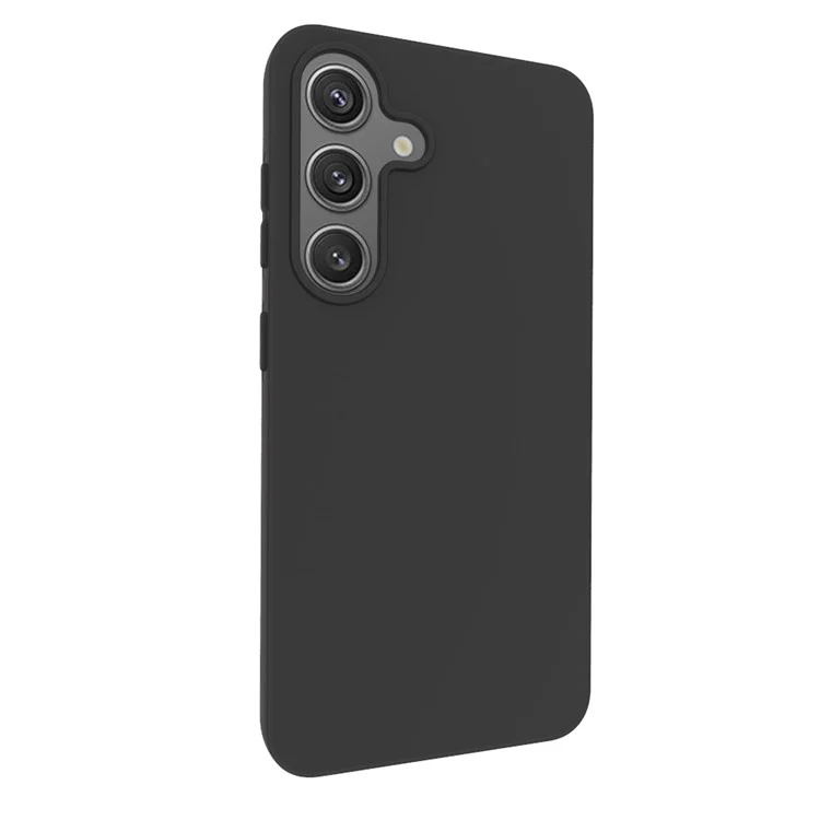 10pcs / Pack Für Samsung Galaxy S25 Hülle Anti-fingerabdruck Weiche Tpu-schutzabdeckung - Schwarz