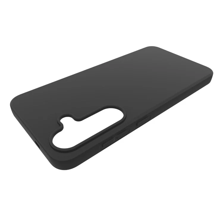 10pcs / Pack Für Samsung Galaxy S25+ Fall Anti-fingerabdruck Soft Tpu-schutzabdeckung - Schwarz