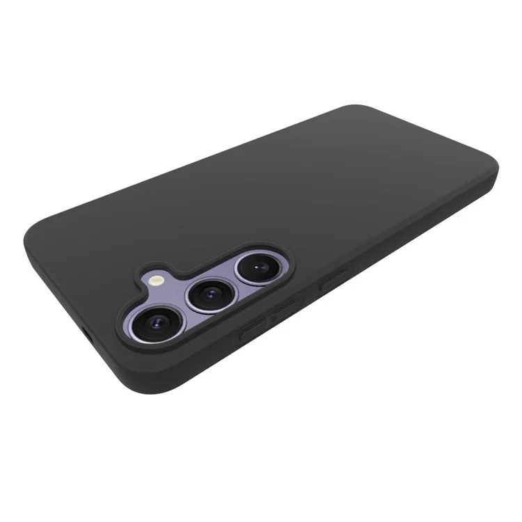 10pcs / Pack Für Samsung Galaxy S25+ Fall Anti-fingerabdruck Soft Tpu-schutzabdeckung - Schwarz