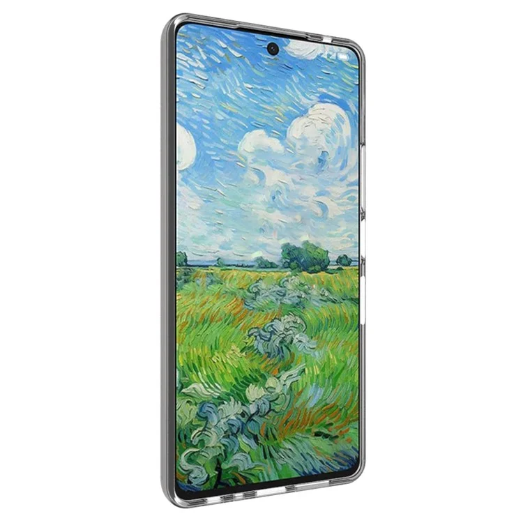10Pcs / Pack For TCL 50 NxtPaper 5G / 50 Pro NxtPaper 5G Clear Case Watermark-Free TPU Protective Cover