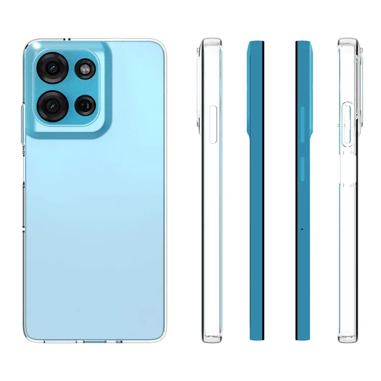 10pcs / Pack Für Motorola Moto G75 5G Clear Case Watermarke-freie Tpu-schutzabdeckung