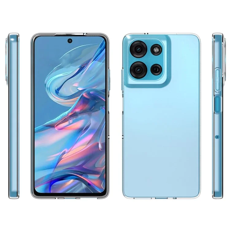 10pcs / Pack Für Motorola Moto G75 5G Clear Case Watermarke-freie Tpu-schutzabdeckung
