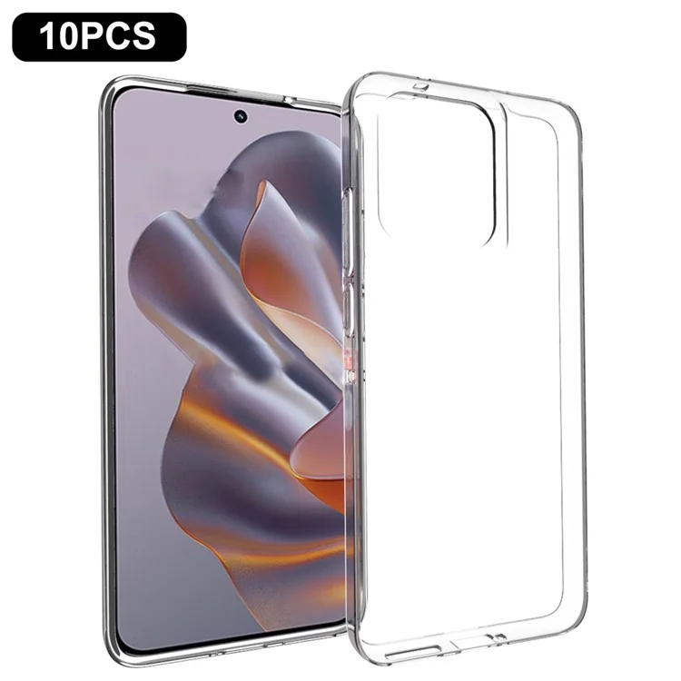 10pcs / Imballa Per Motorola Edge 50 Neo 5G Case di Protezione TPU Senza Filigrana Senza Filigrana