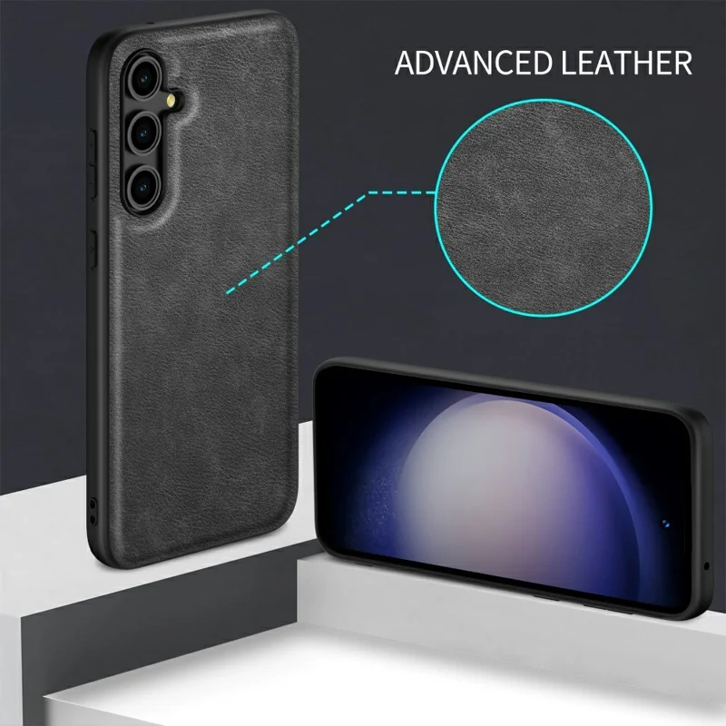 Para Samsung Galaxy S25+ Case Retro Retro Cooled Pc+ Tpu Telephip Cover - Negro