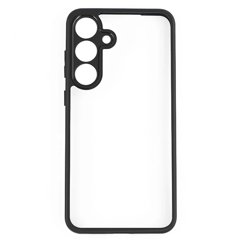 For Samsung Galaxy S25 Case Shockproof PC+TPU Clear Back Phone Cover