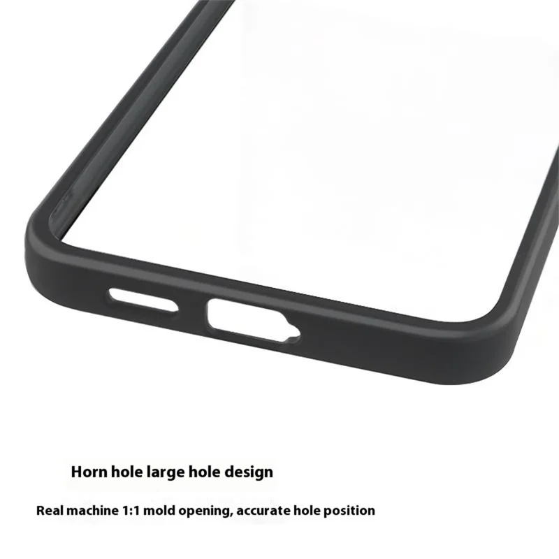 For Samsung Galaxy S25 Case Shockproof PC+TPU Clear Back Phone Cover