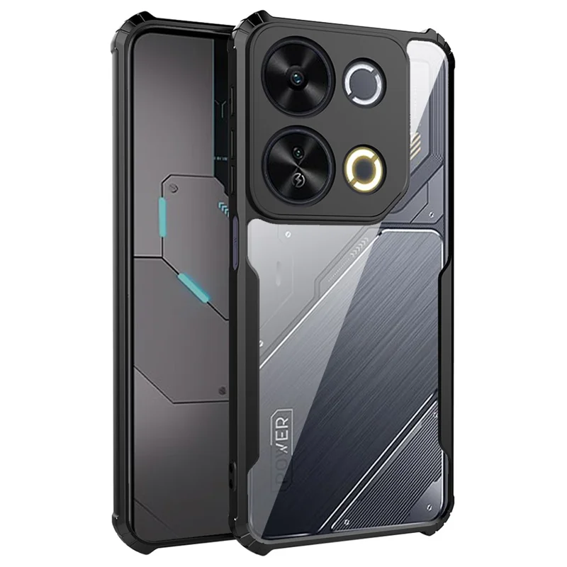 Bulk Kaufen Für Itel P65 Hülle Verstärkte Ecken Tpu+acryl Clear Telefonabdeckung