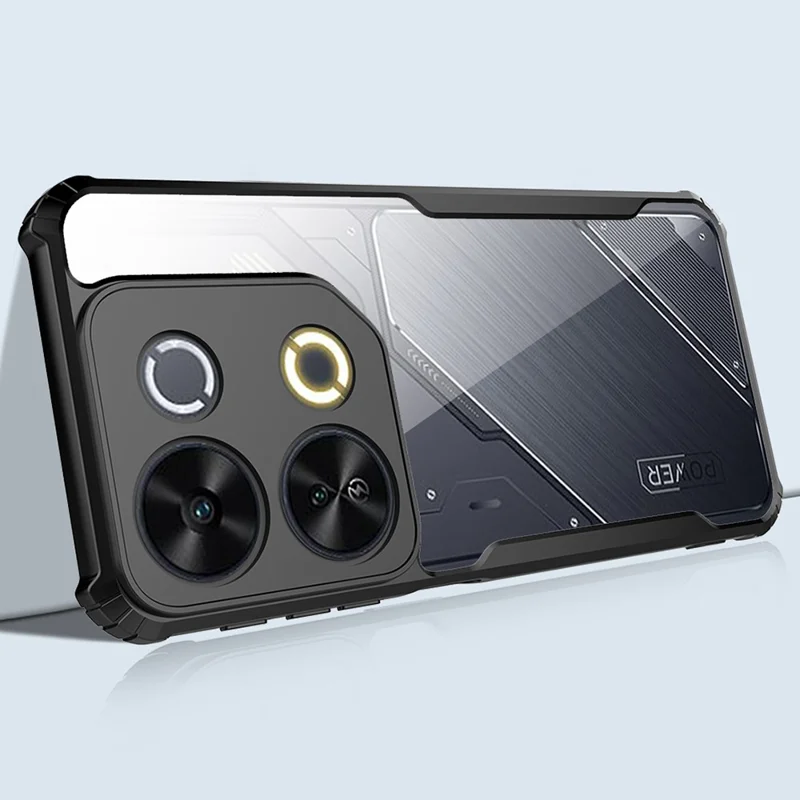 Bulk Kaufen Für Itel P65 Hülle Verstärkte Ecken Tpu+acryl Clear Telefonabdeckung