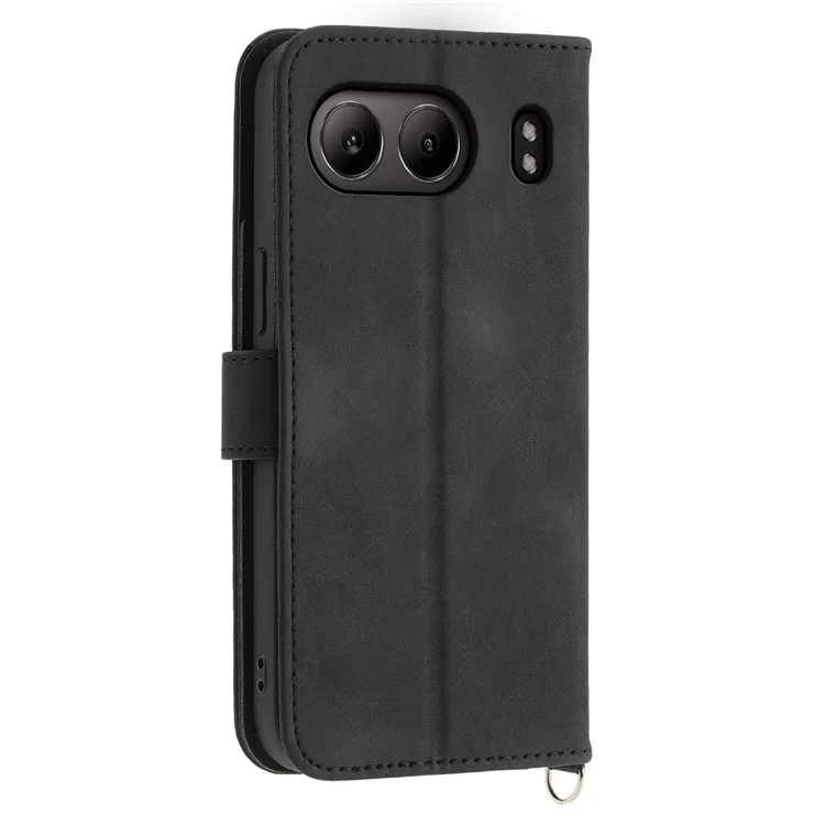 Per OnePlus Nord 4 Case Pattern Flower Papertoni in Pelle Pechetto Coperchio Con Cinturino - Nero
