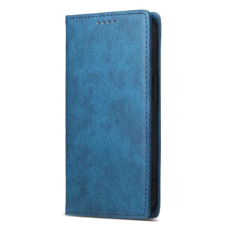 DF-05 Per Xiaomi 14T Pro Wallet Case RFID Bloccante Pechetto Pettura PU - Blu