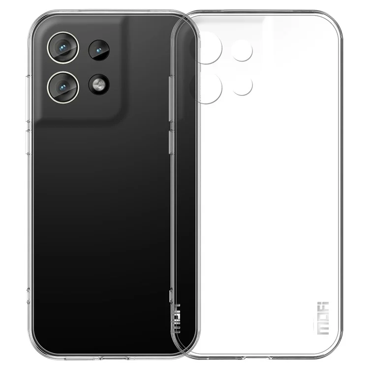 MOFI para Motorola Edge 50 Neo 5G / Moto S50 5G / Thinkphone 25 5G Funda Antirayadura Transparente Suave de TPU Cubierta para Teléfono