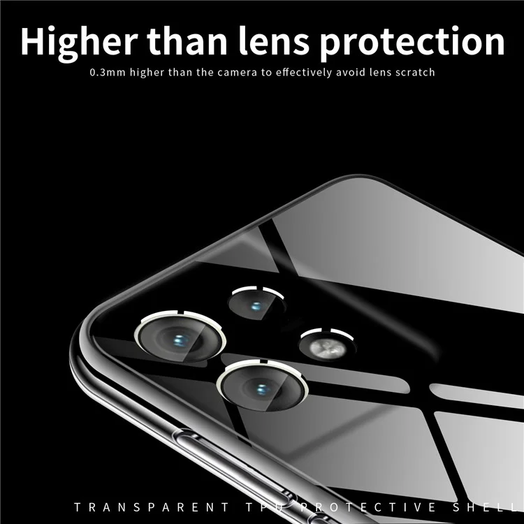 MOFI para Motorola Edge 50 Neo 5G / Moto S50 5G / Thinkphone 25 5G Funda Antirayadura Transparente Suave de TPU Cubierta para Teléfono