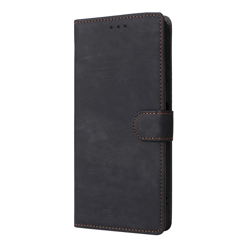 Für Infinix Hot 50 4G X6882 Wallet Case RFID Blockierende PU -lederabdeckung View - Schwarz