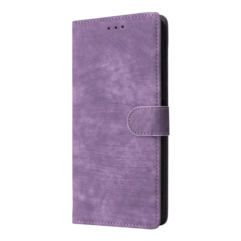 For Infinix Hot 50 4G X6882 Wallet Case RFID Blocking PU Leather Cover Stand View - Purple