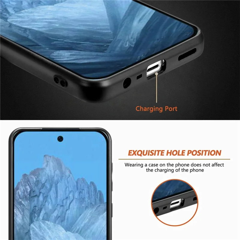 Pour Google Pixel 9 / Pixel 9 Pro Case Retro Leather + TPU Couverture de Téléphone de Protection Contre Les Chocs de Choc - Rose