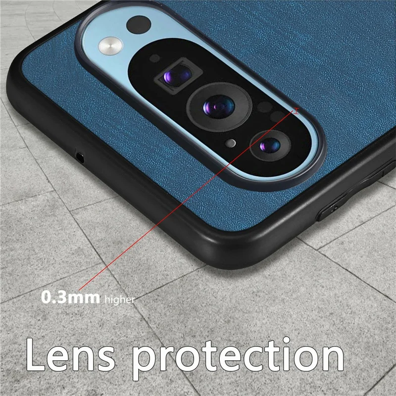 For Google Pixel 9 / Pixel 9 Pro Case Retro Leather + TPU Shockproof Protective Phone Cover - Brown