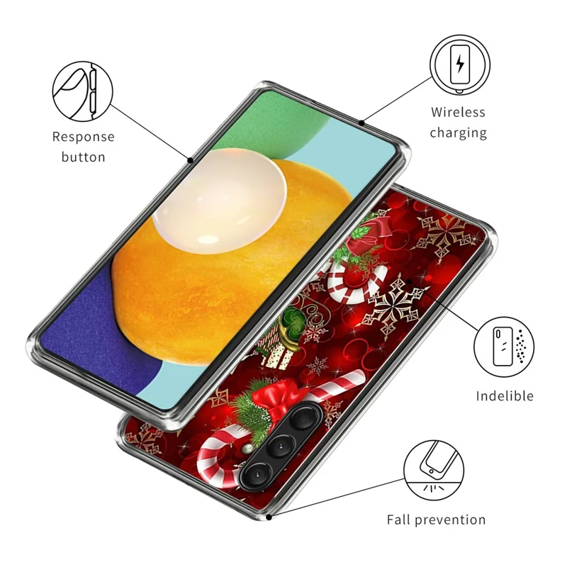 Для Samsung Galaxy A16 5G Case Case Redical Pattern Printing Soft TPU Phone Cover - Стиль а