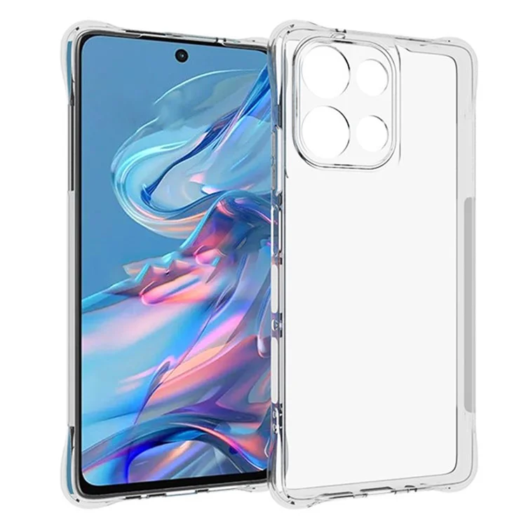 Набор Покупок Для Motorola Moto G75 5G Clear Chore Cash Case Без Скольжения Shockper Tpu Back Cover