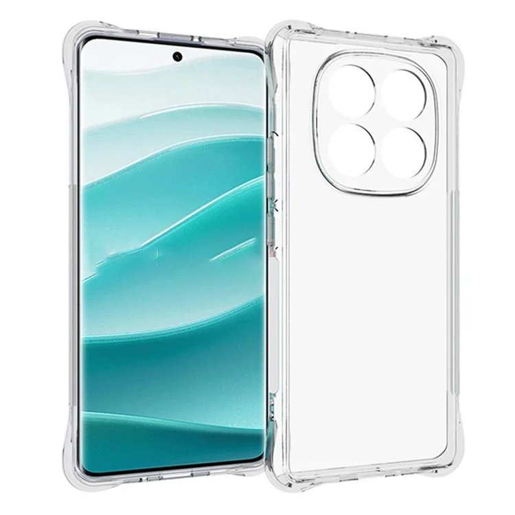Ссыпная Покупка Для Xiaomi Redmi Примечание 14 Pro 5g Clear Chore Case Case не Скольжение Shockper Tpu Back Cover