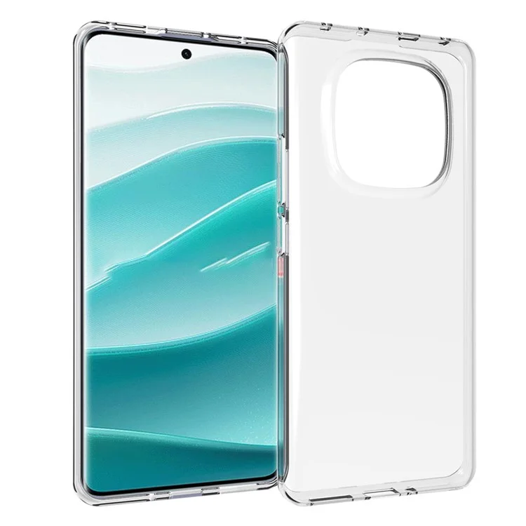 Bulk Kaufen Für Xiaomi Redmi Hinweis 14 Pro 5G Clear Phone Case Wasserzeichen-resistente Tpu-rückzugabdeckung