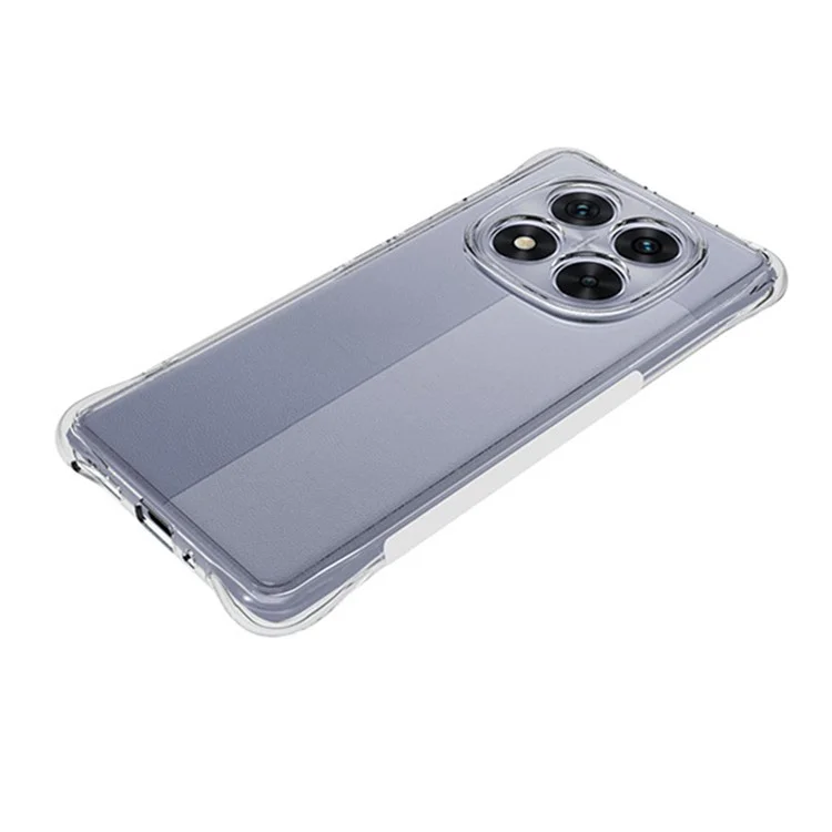 Per Xiaomi Redmi Note 14 Pro 5G Custodia Telefonica TPU Non Scivolosa Trasparente Cover Telefonica Mobile