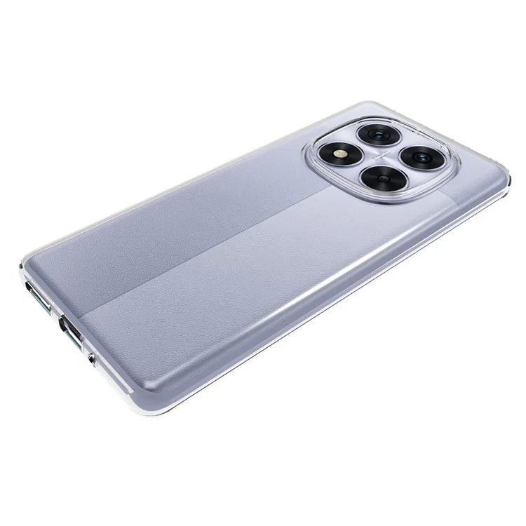 Pour Xiaomi Redmi Note 14 Pro 5G Étui Transparent Résistant à l'eau Marque TPU Boîtier Arrière