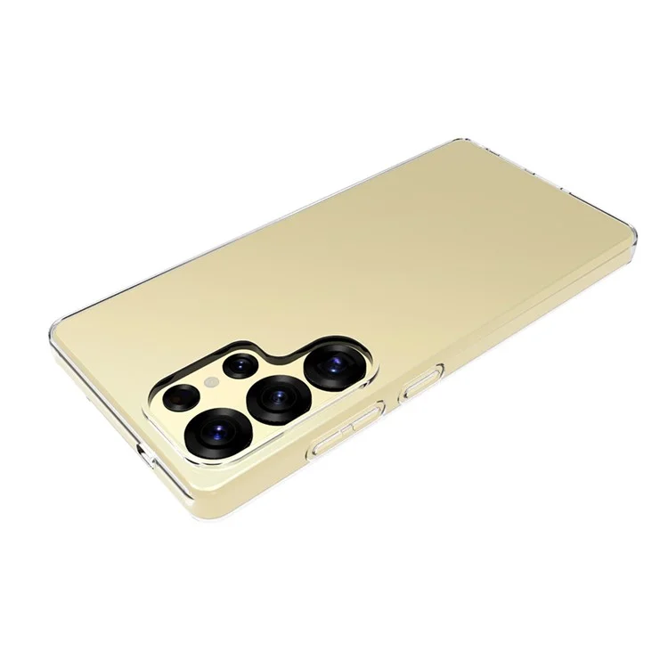 Per Samsung Galaxy S25 Ultra Clear Phone Case Watermark-Resistente Custodia Posteriore in TPU