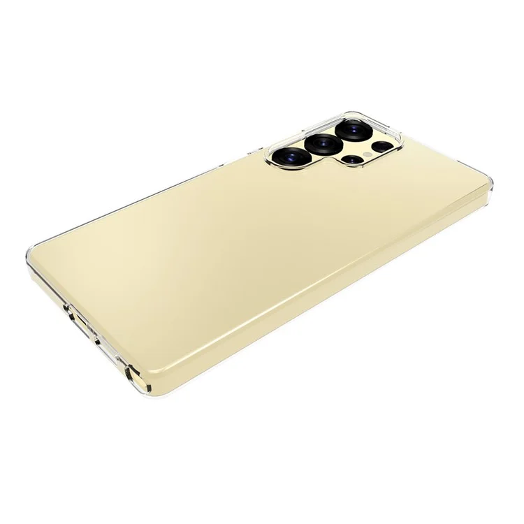 Per Samsung Galaxy S25 Ultra Clear Phone Case Watermark-Resistente Custodia Posteriore in TPU