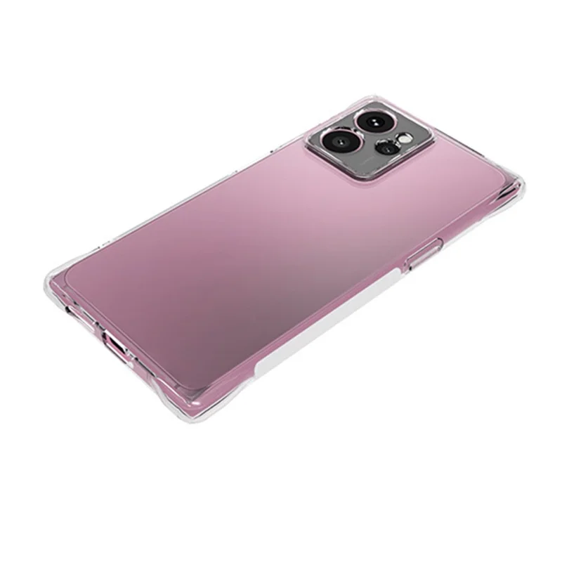 Köp i stort för HMD Skyline genomskinlig mobilskal, skridsäker stötsäker TPU bakplatta