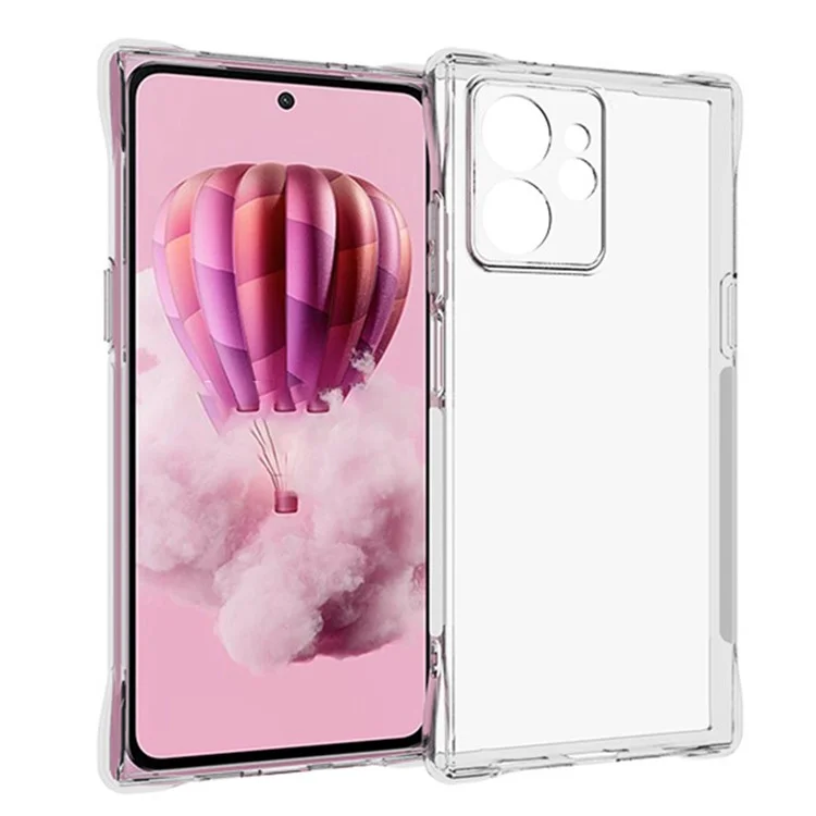 Pour HMD Skyline TPU Phone Case Non-Slip Transparent Mobile Phone Cover
