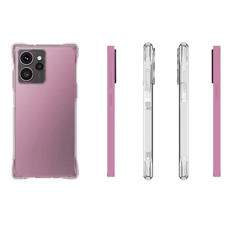 Pour HMD Skyline TPU Phone Case Non-Slip Transparent Mobile Phone Cover