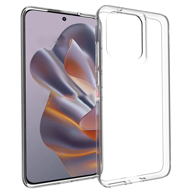 Custodia per telefono per Motorola Edge 50 Neo 5G / Moto S50 5G / ThinkPhone 25 5G Custodia per telefono trasparente resistente all'acqua TPU Back Cover