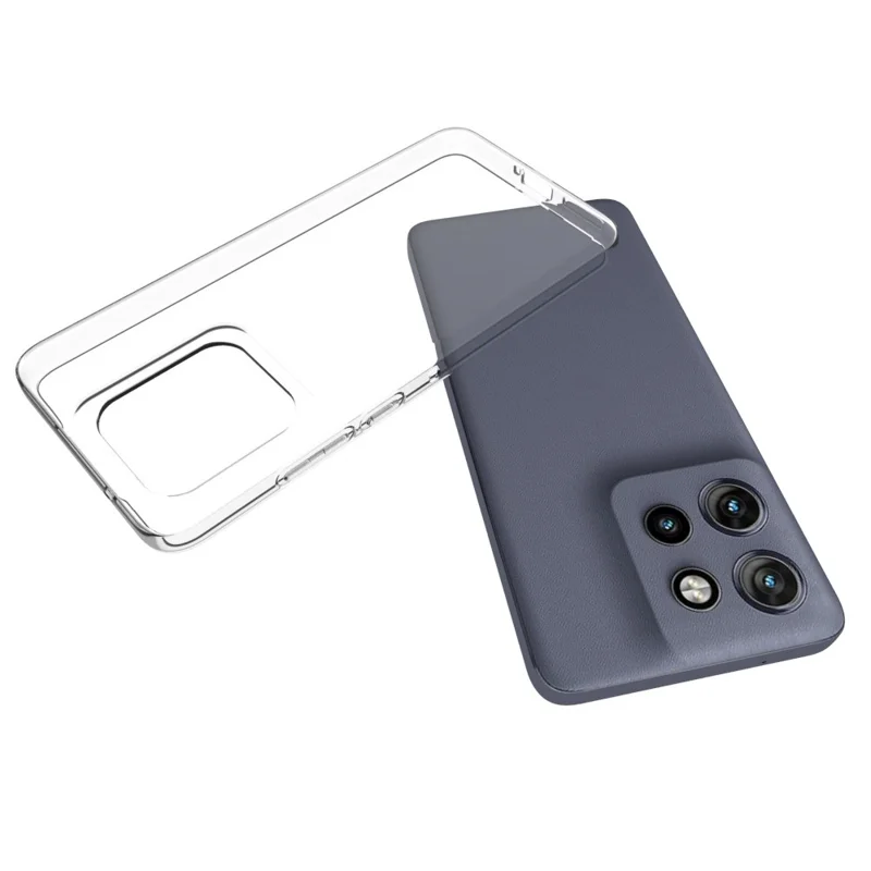 Custodia per telefono per Motorola Edge 50 Neo 5G / Moto S50 5G / ThinkPhone 25 5G Custodia per telefono trasparente resistente all'acqua TPU Back Cover