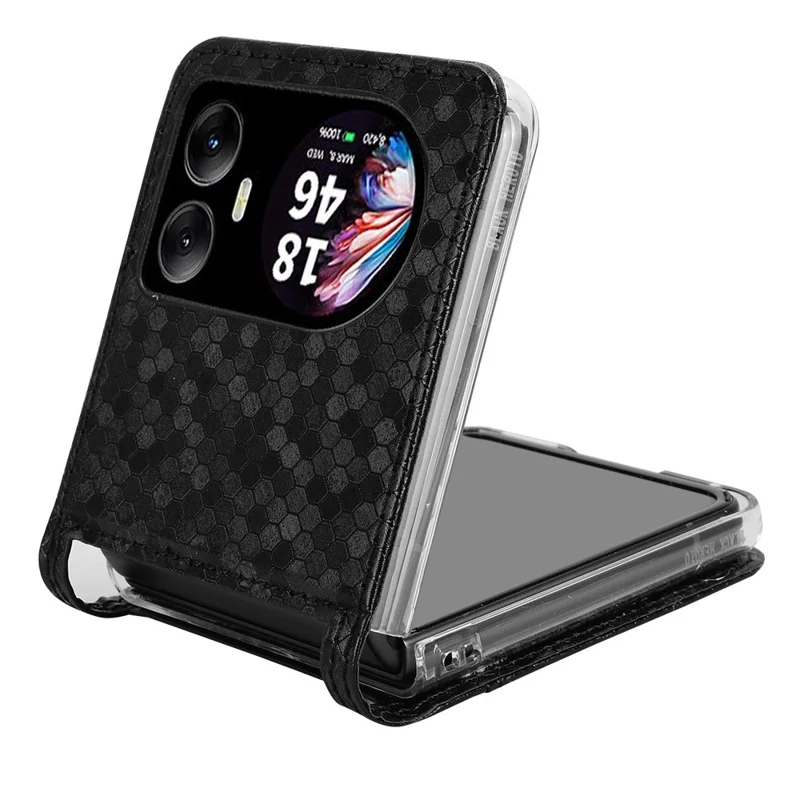 Pour Blackview Hero 10 4G Portefeuille Dot Modèle Impreinte pu Leather Téléphone Cover - Noir