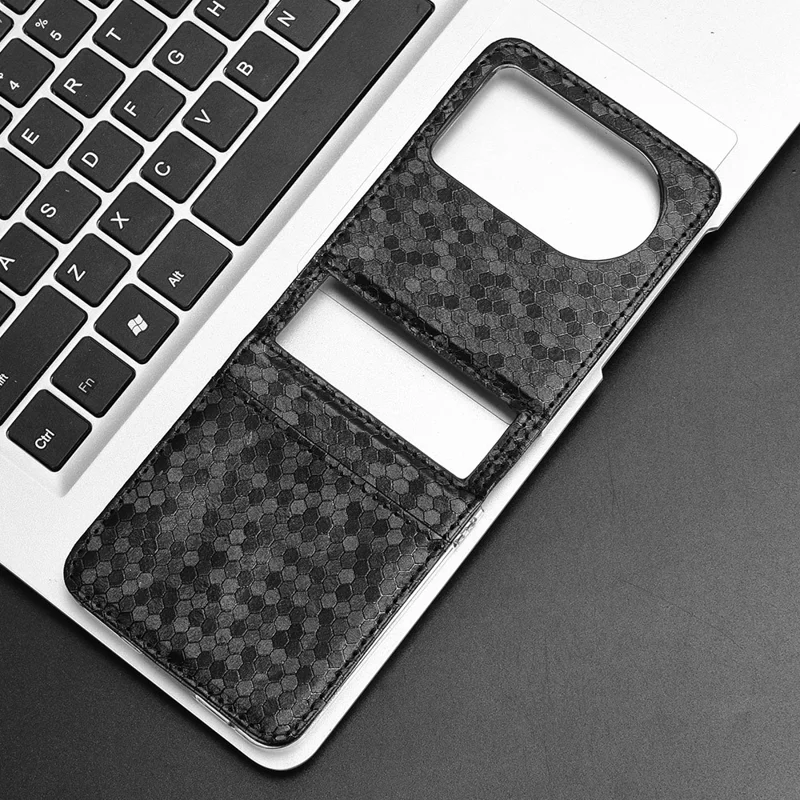 Pour Blackview Hero 10 4G Portefeuille Dot Modèle Impreinte pu Leather Téléphone Cover - Noir