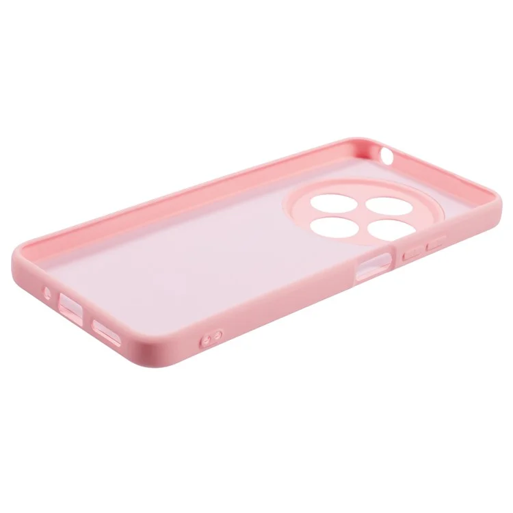 Para Xiaomi Poco C75 4G / Redmi 14R 5G / 14C 4G Capa Arc Edge 2.0mm TPU Protective Phone Cover - Rosa