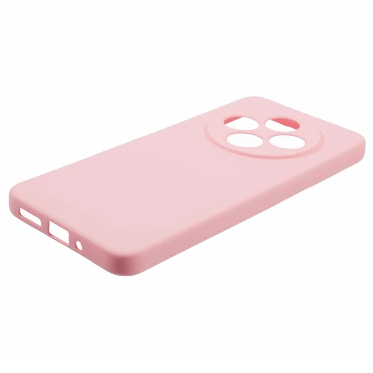 Para Xiaomi Poco C75 4G / Redmi 14R 5G / 14C 4G Capa Arc Edge 2.0mm TPU Protective Phone Cover - Rosa