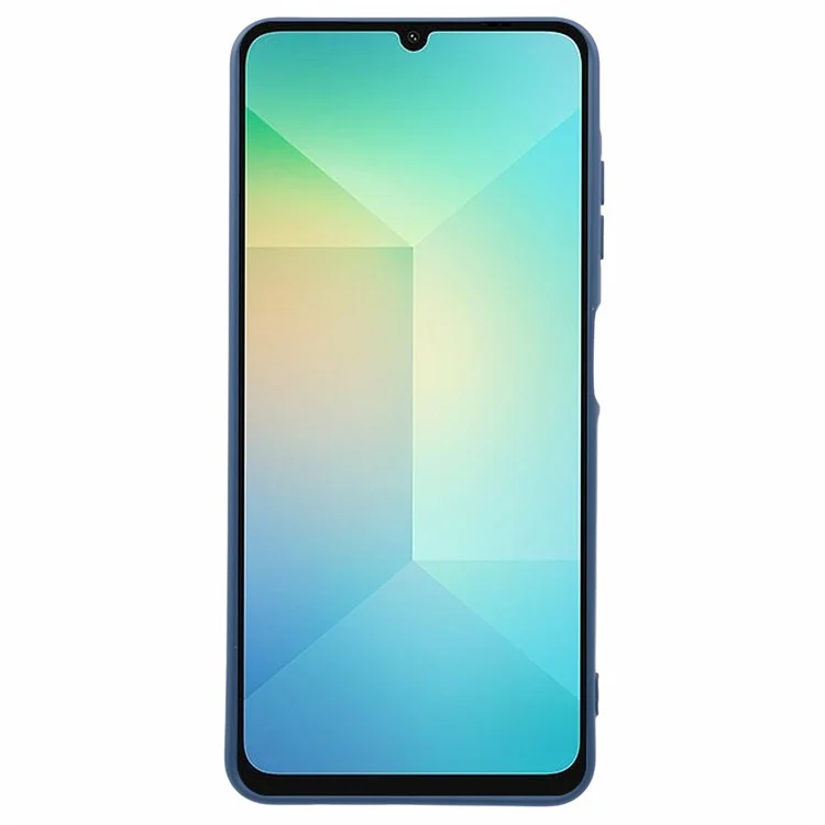 Para Samsung Galaxy A06 Caso Arc Edge 2,0 mm TPU Tampa de Telefone Protetora - Azul