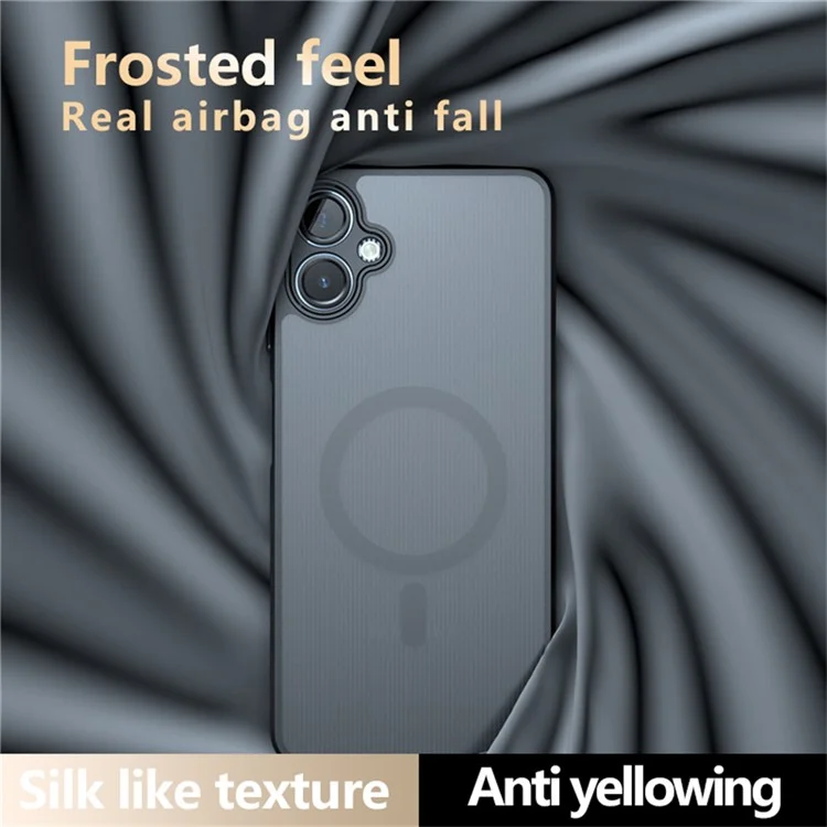 Funda para Samsung Galaxy A06 compatible con MagSafe, cubierta de teléfono mate TPU+PC