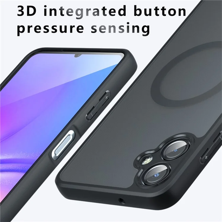 Funda para Samsung Galaxy A06 compatible con MagSafe, cubierta de teléfono mate TPU+PC