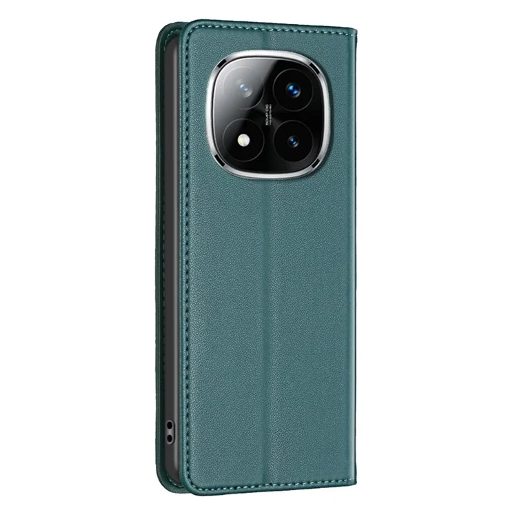 Binfen Color BF18 Per Xiaomi Redmi Nota 14 Pro+ 5G / Nota 14 Pro 5G Case di Schede Carma Coperchio Telefonico - Verde
