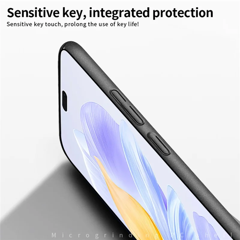 MOFI Shield Matte Série Pour Honor X60i 5G Case Téléphone PC Couverture Slim - Noir