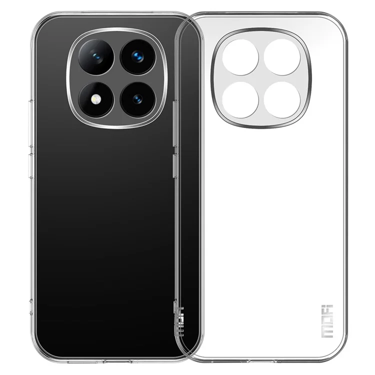 MOFI Para Xiaomi Redmi Note 14 Pro 5G Case Anti-Scratch Clear Soft Tpu Telephip Cover