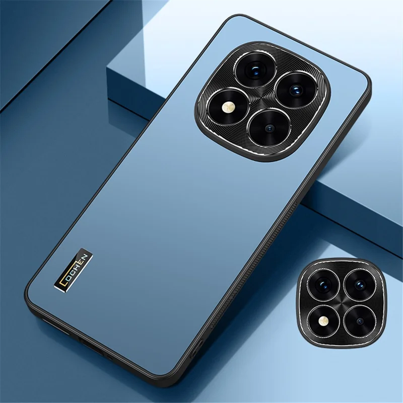 For Xiaomi Redmi Note 14 Pro+ 5G Case TPU + PC Dual Layer Phone Cover Camera Protection - Ocean Blue